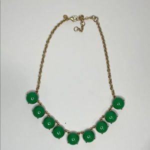 J. Crew Necklace Green
